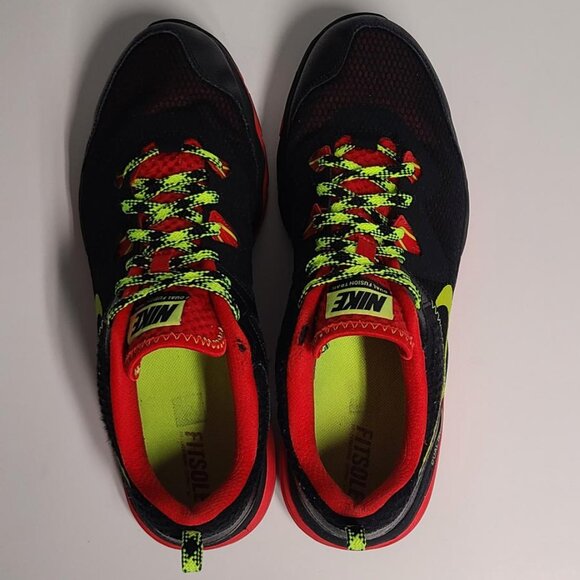 Nike Dual Fusion Trail Men's Shoes Black/Red US 11.5 - Picture 9 of 16